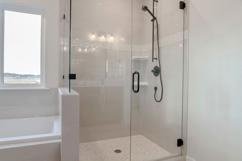 Walk-in Shower with Frameless Door